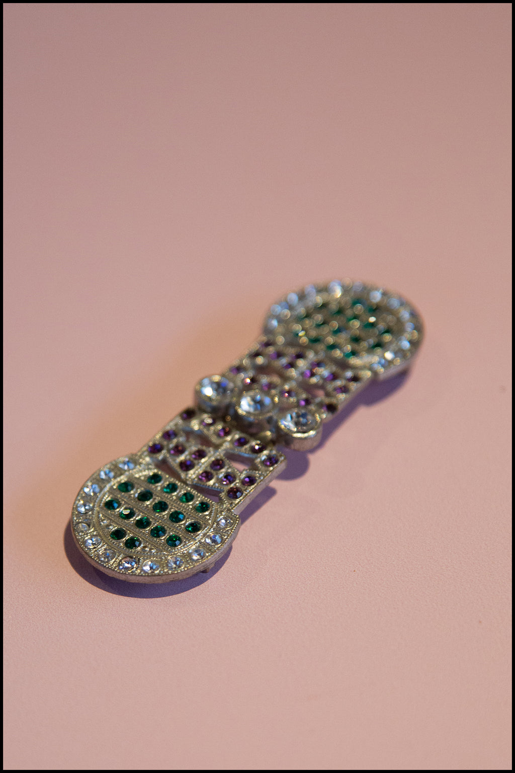Vintage 1920s Art Deco Buckle (made to order)