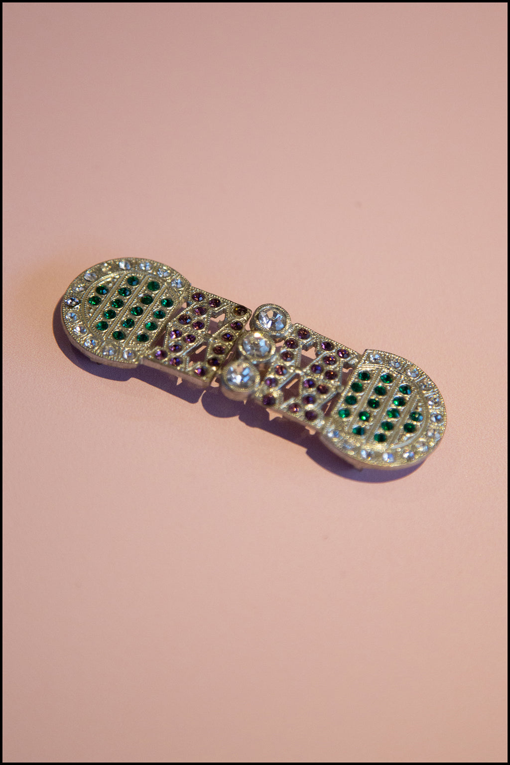 Vintage 1920s Art Deco Buckle (made to order)