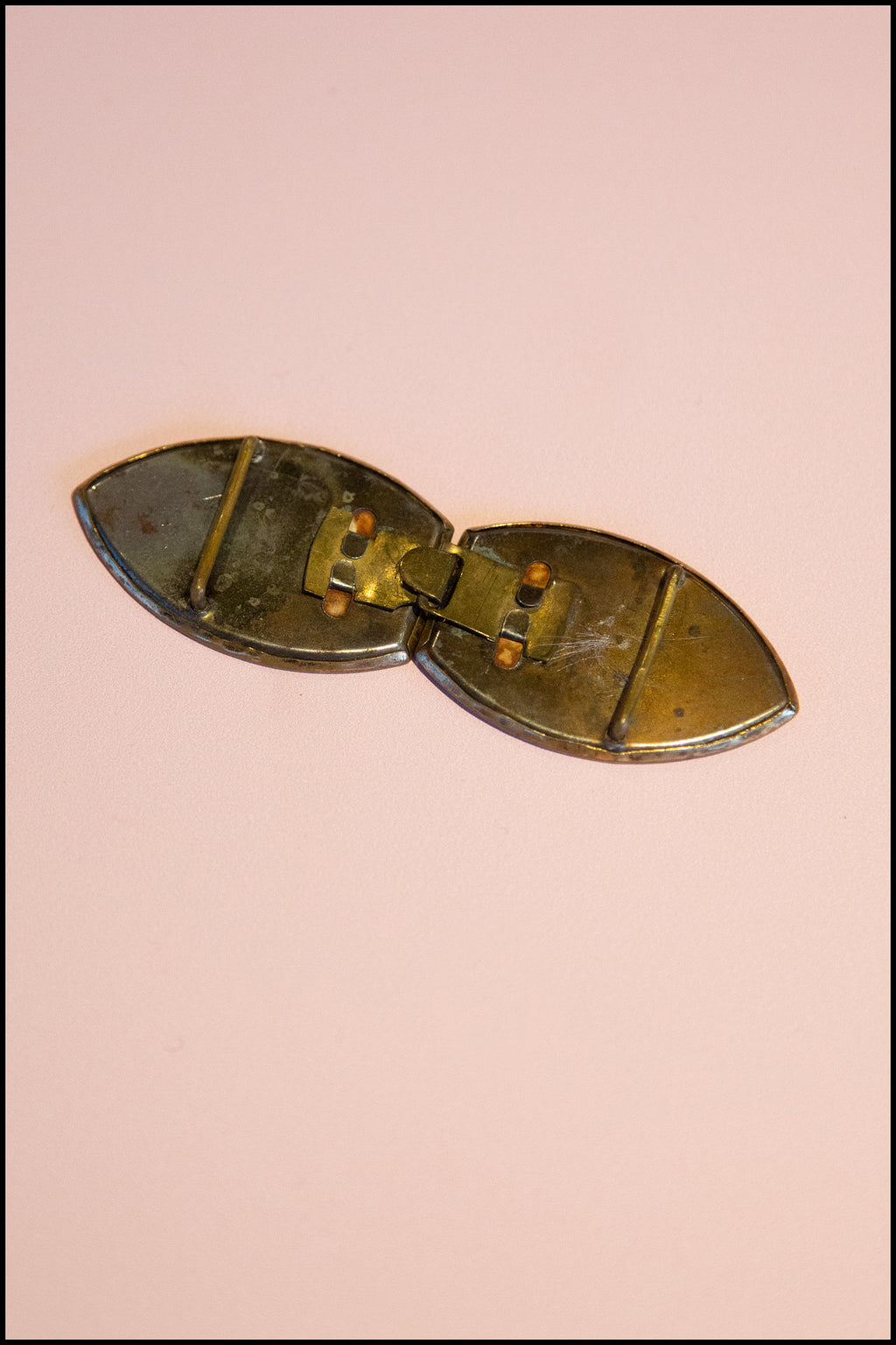 Vintage 1920s Enamelled Belt Buckle (made to order)