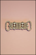 Vintage 1930s Art Deco Crystal Belt Buckle (made to order)