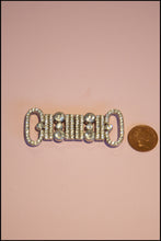Vintage 1930s Art Deco Crystal Belt Buckle (made to order)