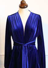 Vamp - Royal Blue Velvet Gown