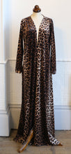 RESERVED Vampess - Leopard Print Velvet Gown