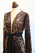Vamp - Leopard Velvet Gown