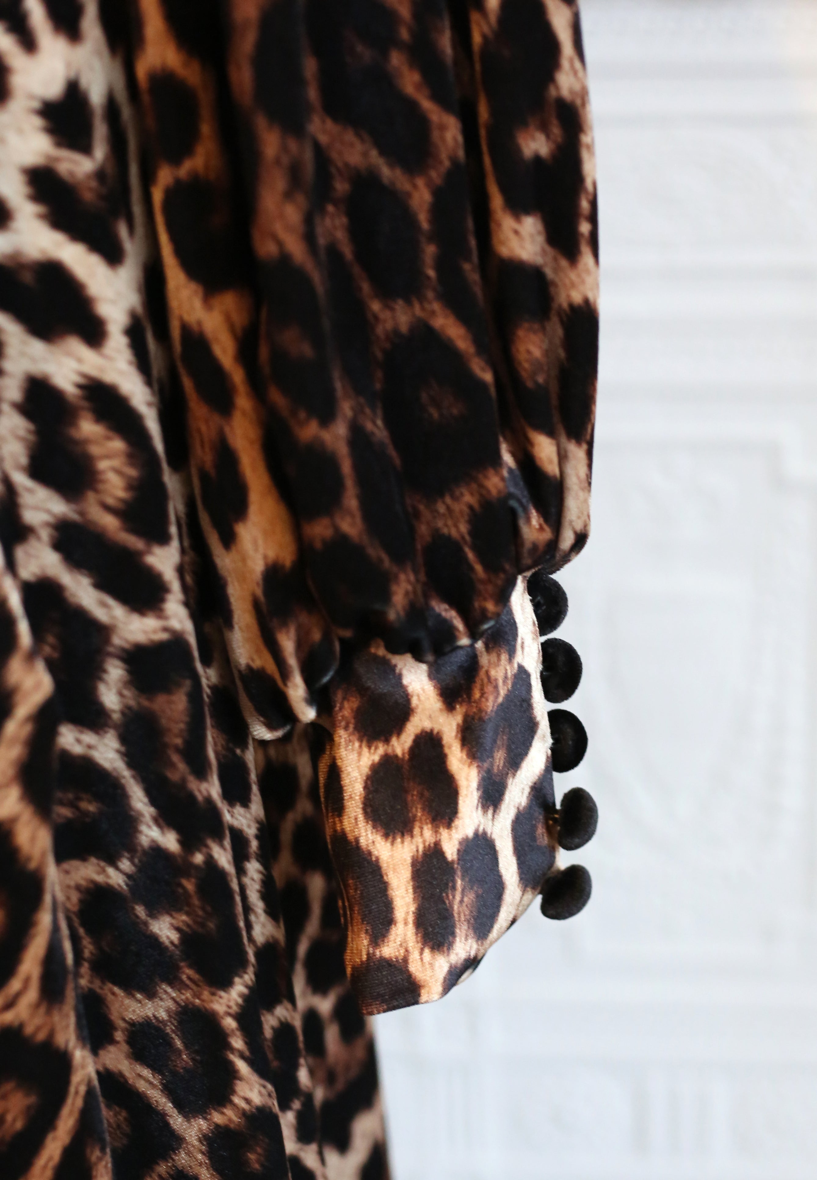 Vamp - Leopard Velvet Gown