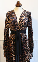 Vamp - Leopard Velvet Gown