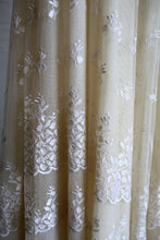 Vintage 1970s Edwardian Style Cream Lace Wedding Dress