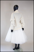 Vintage 1980s Cream Mohair Cardigan