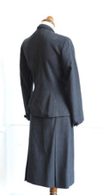 Vintage 1940s Grey Wool Skirt Suit