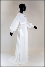 Vamp - Star Studded Ivory Velvet Gown