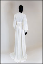 Vamp - Star Studded Ivory Velvet Gown