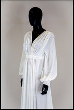Vamp - Star Studded Ivory Velvet Gown