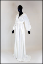 Vamp - Star Studded Ivory Velvet Gown