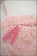 Powder Puff Faux Fur Muff Bag