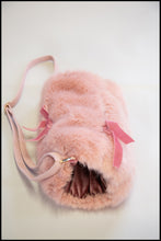 Powder Puff Faux Fur Muff Bag