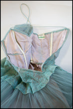 Vintage 1950s Seafoam Tulle Dress