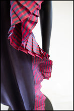 Vintage 1930s Purple Taffeta Slip Dress