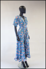 blue floral summer dress alexandra king