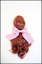 Pink Silk Hair Bow