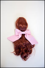 Pink Silk Hair Bow