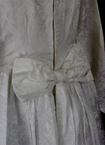 Vintage 1960s Brocade Wedding Dress