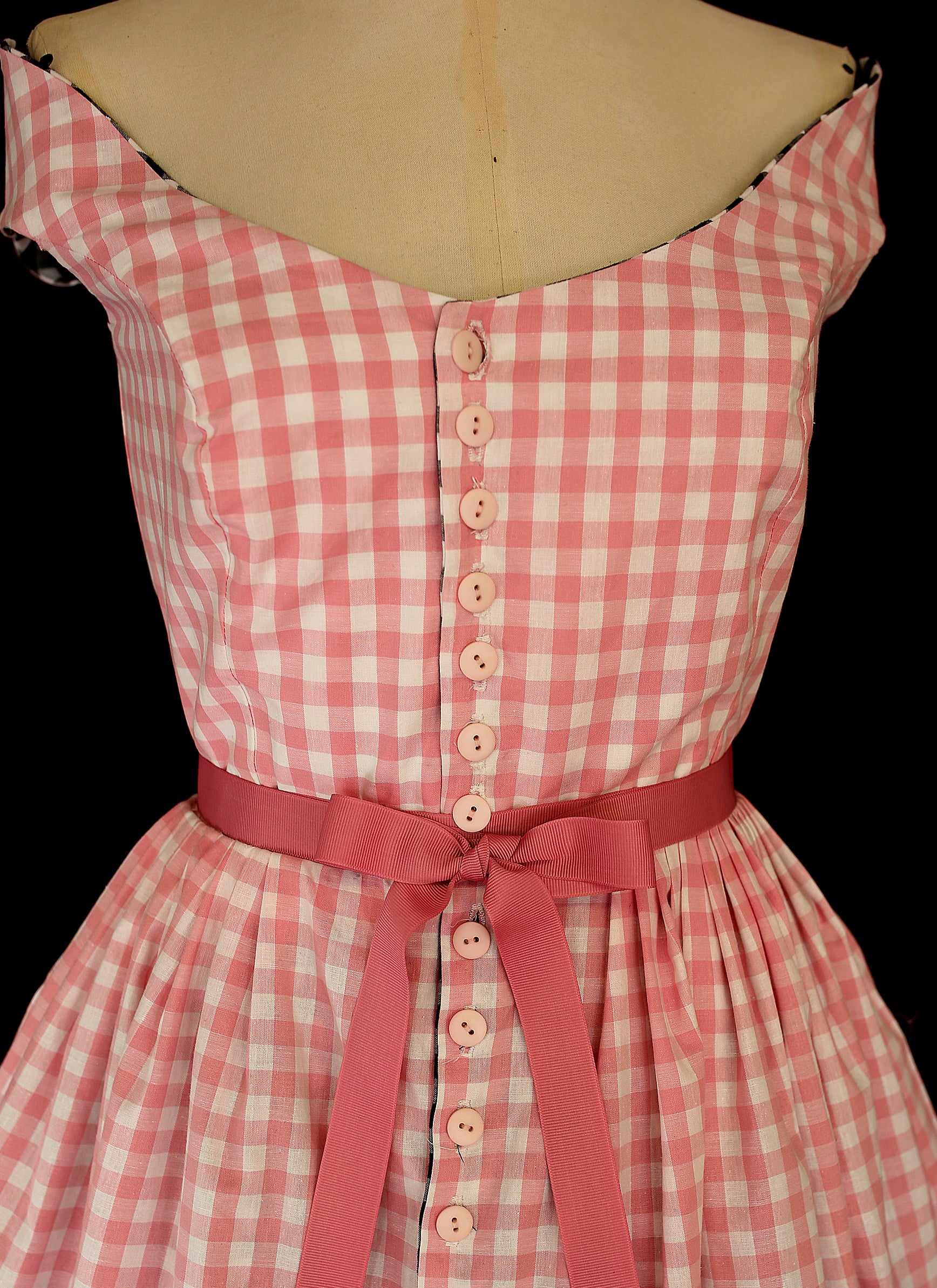 Good Girl / Bad Girl Gingham Dress