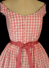 Good Girl / Bad Girl Gingham Dress