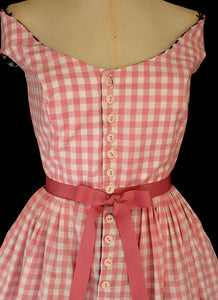 Good Girl / Bad Girl Gingham Dress