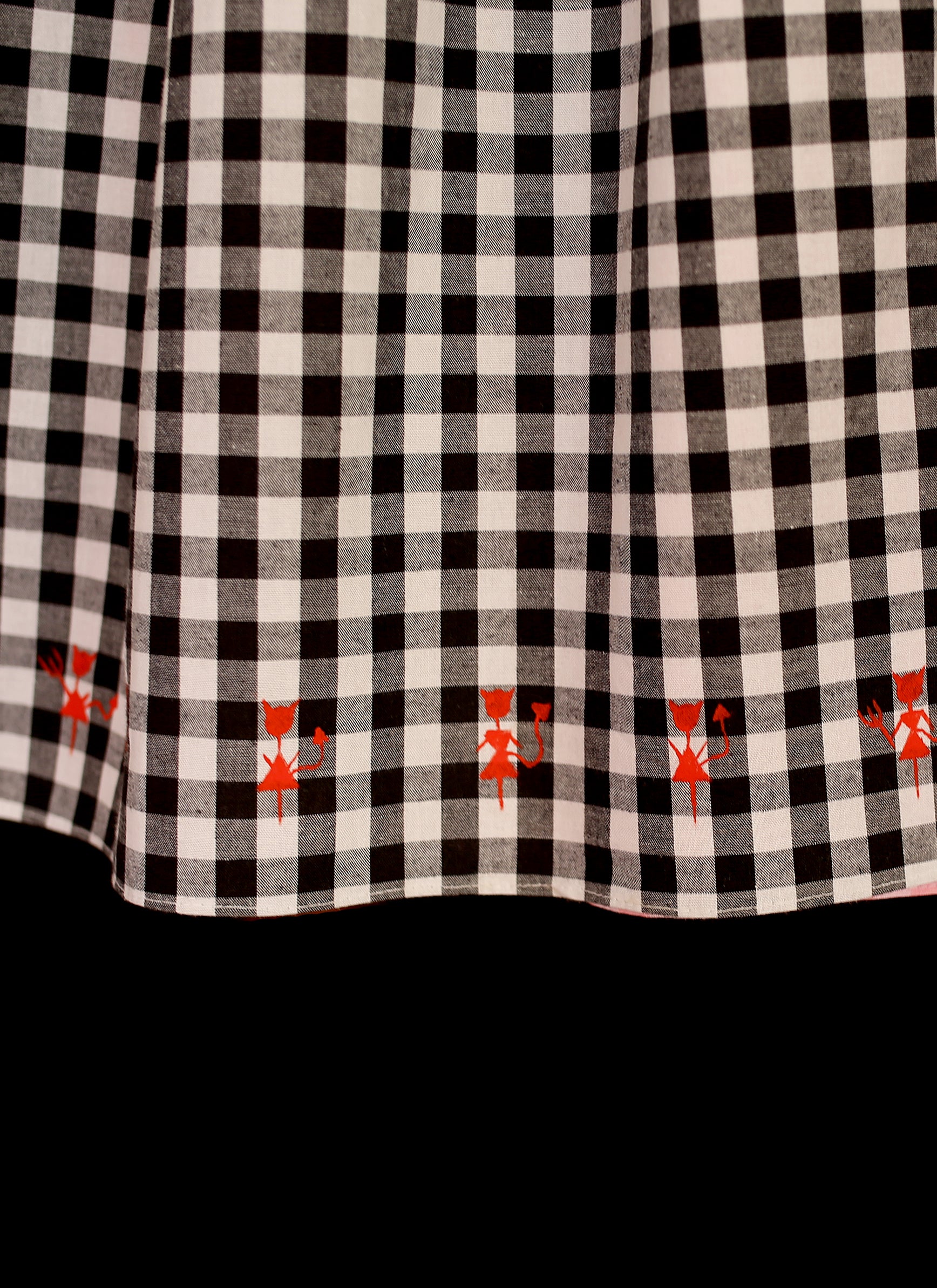 Good Girl / Bad Girl Gingham Dress