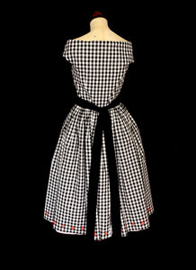 Good Girl Bad Girl Gingham Dress ALEXANDRAKING