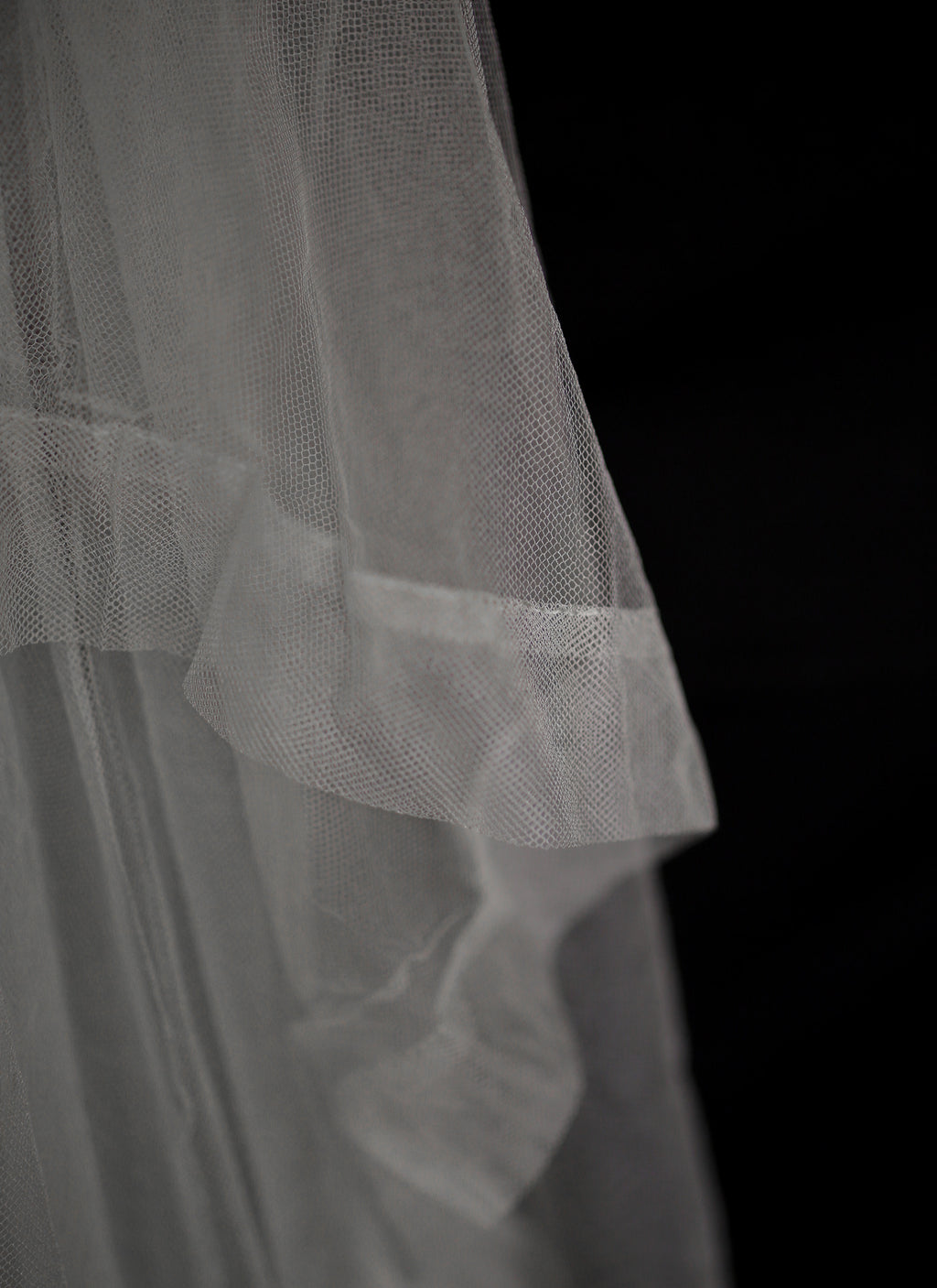 Original Vintage 1920s Silk Tulle Veil