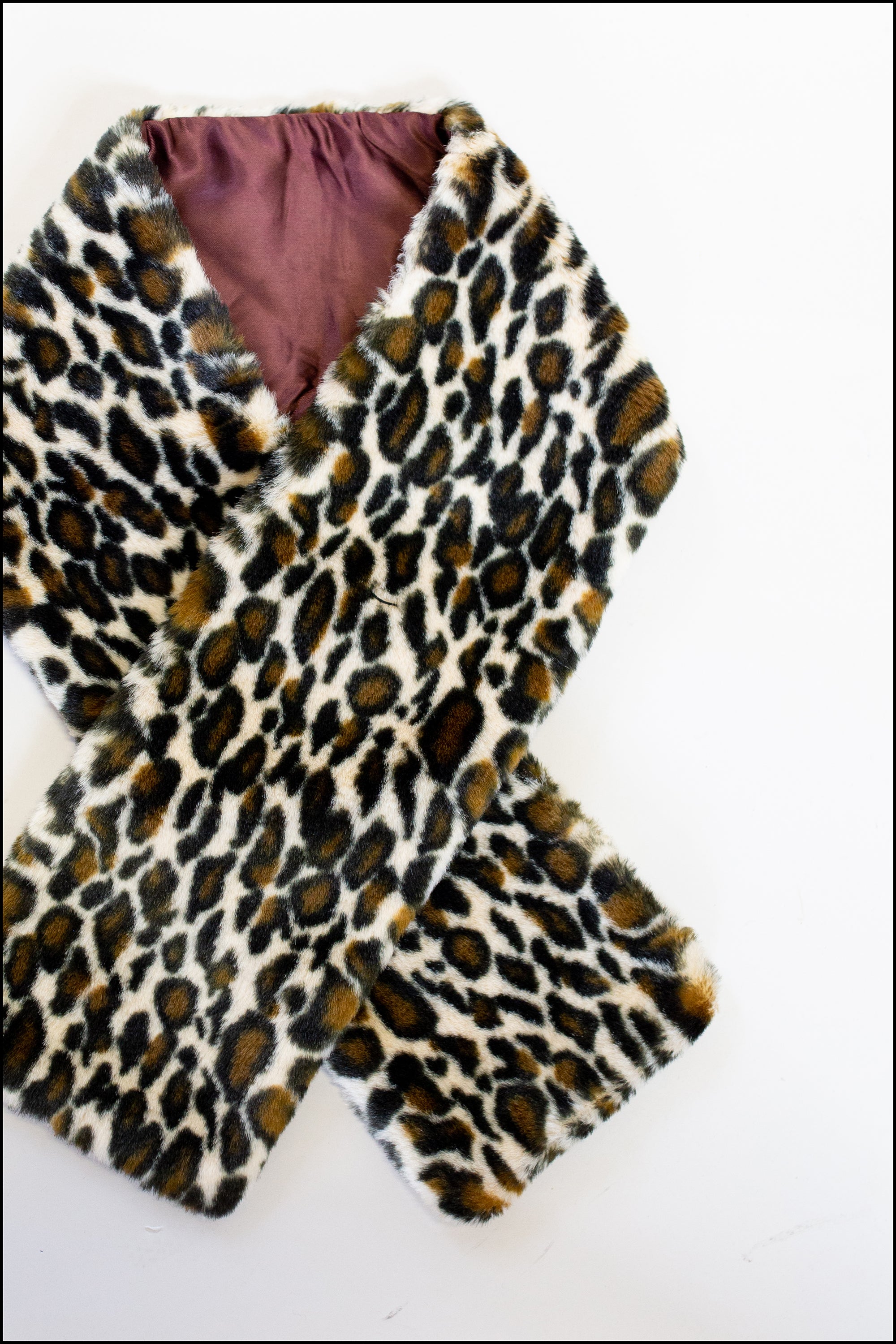 cheetah print scarf