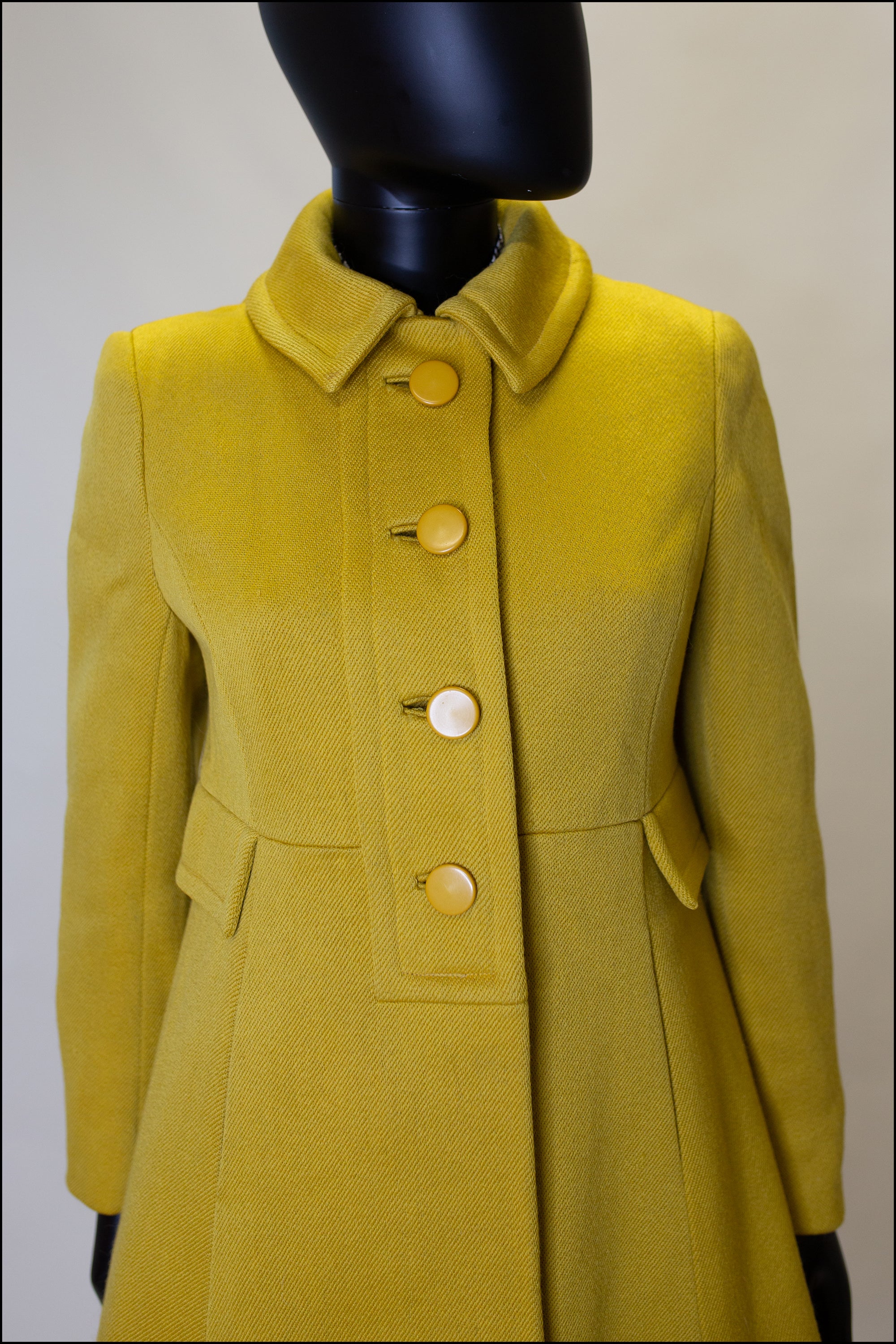Vintage 1960s Yellow Wool Coat Suit – ALEXANDRAKING