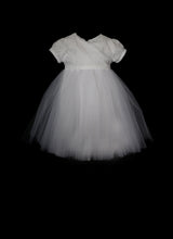 Poppy White Lace and Tulle Flower Girl Dress
