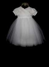 Poppy White Lace and Tulle Flower Girl Dress