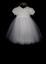 Poppy White Lace and Tulle Flower Girl Dress