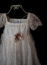 Tilly Blush lace and silk Flower Girl Dress