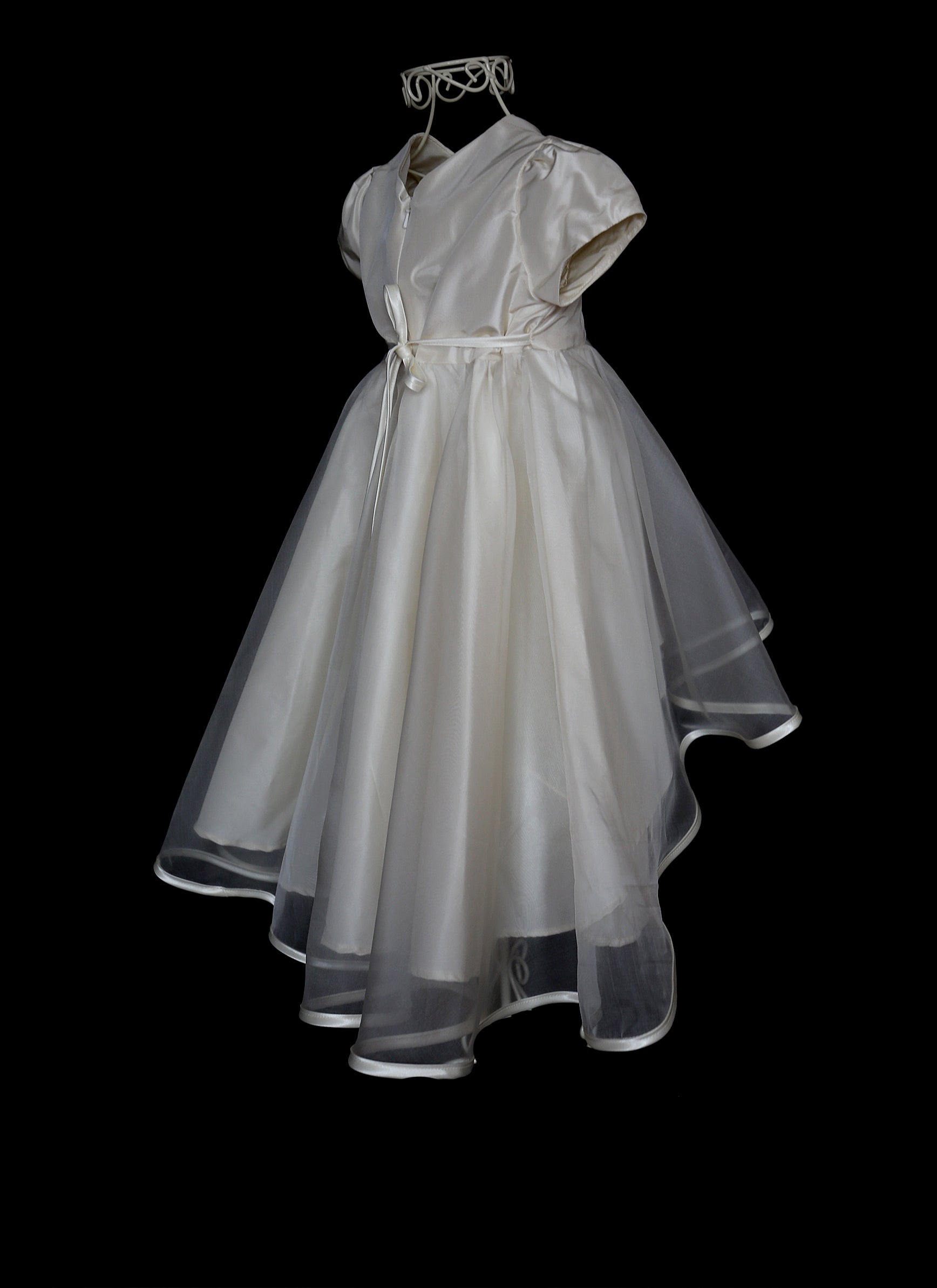 Milly Silk Organza Flower Girl Dress ALEXANDRAKING