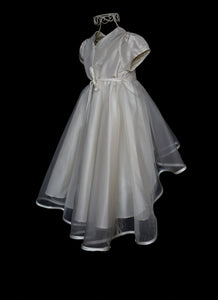 Milly - Silk Organza Flower Girl Dress
