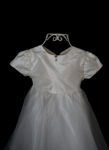 Milly - Silk Organza Flower Girl Dress