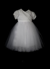Poppy White Lace and Tulle Flower Girl Dress
