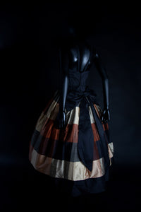 Autumn -  Silk Taffeta Ballgown Dress