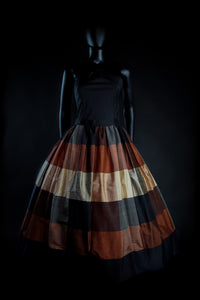 Autumn -  Silk Taffeta Ballgown Dress