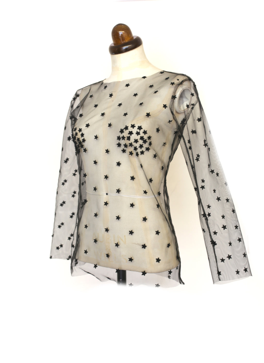 Black Magic - Star Tulle Top