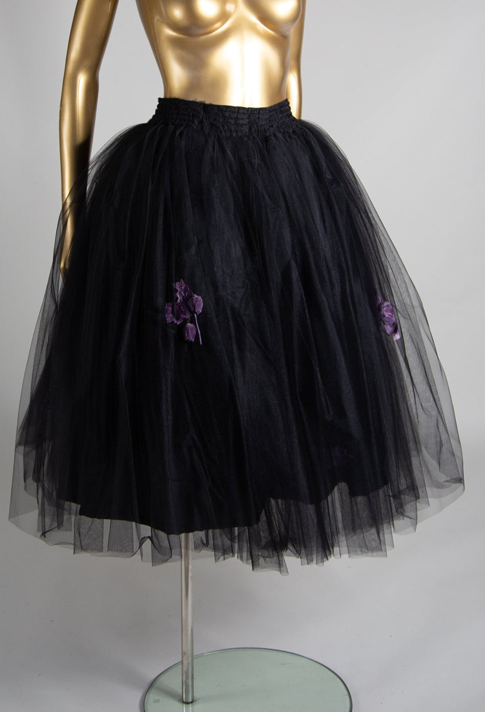 black tulle ballerina skirt by Alexandra King