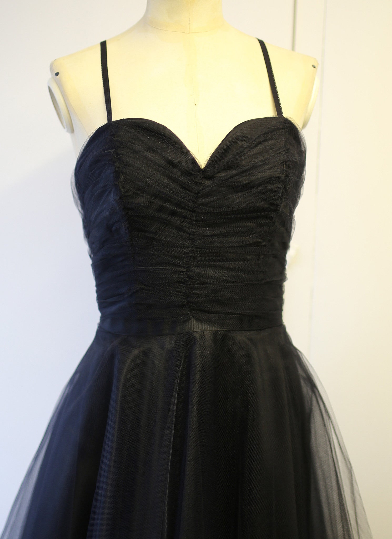 strapless open back dress Taylor