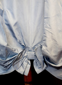 Vintage 1950s Blue Taffeta Dress
