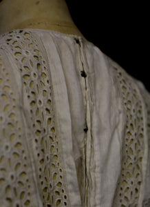 Vintage Edwardian Broderie Anglaise Bodice Top