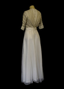 Vintage Edwardian Broderie Anglaise Bodice Top