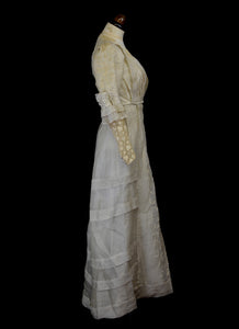 Edwardian 1910s Wedding Dress